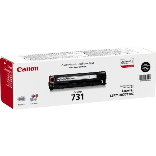 Canon CRG 731 (6272B002) Toner Cartridge, Black