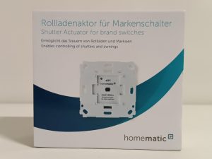 Ecost customer return Homematic IP Smart Home shutter actuator for brand switches