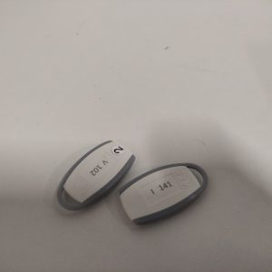 Ecost customer return BurgWächter Passive Transponder for Door Opening (Pack of 2), Compatible with