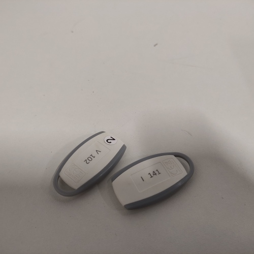 Ecost customer return BurgWächter Passive Transponder for Door Opening (Pack of 2), Compatible with