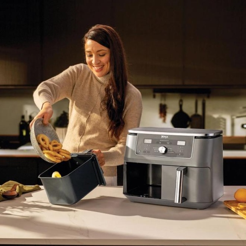 Ninja MAX DZ400EU Hot Air Fryer 9.5 L 2470 W, Grey