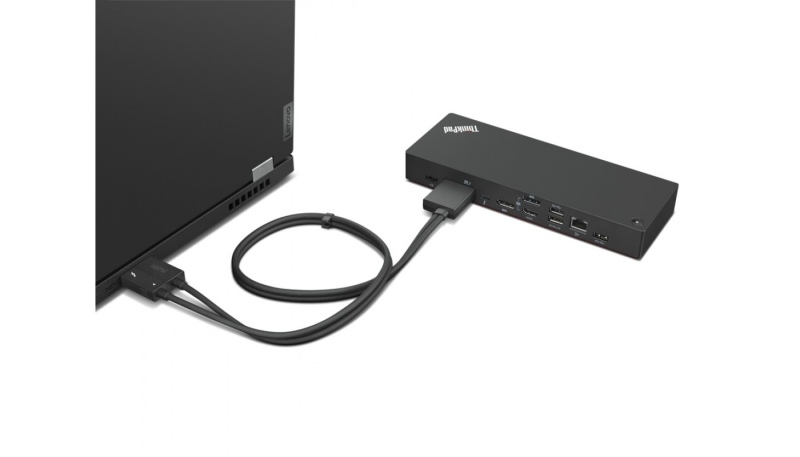 Lenovo ThinkPad Thunderbolt 4 Workstation Dock (40B00300EU) Docking station, Black