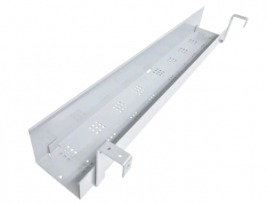 Cable management tray, 1100x120x115mm, White