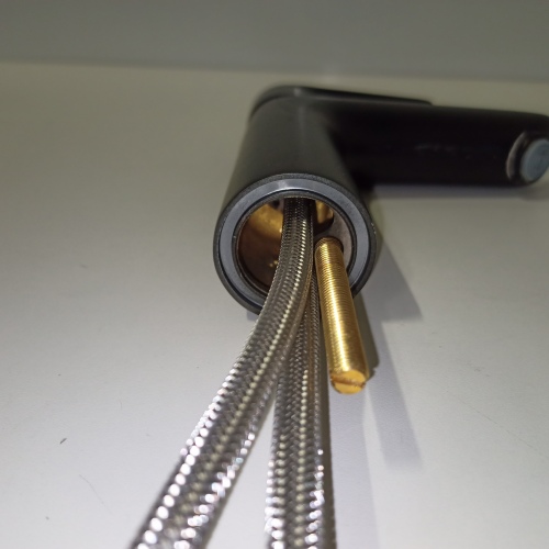 Ecost customer return hansgrohe Talis E CoolStart Tap (Tap with Spout Height 110 mm) Single Lever Ba