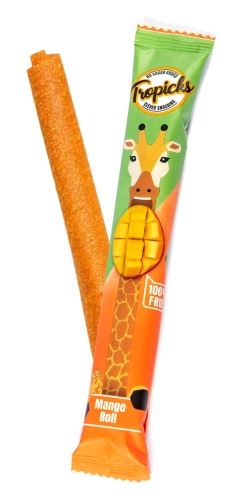 Tropicks Dried mango roll, 27 g