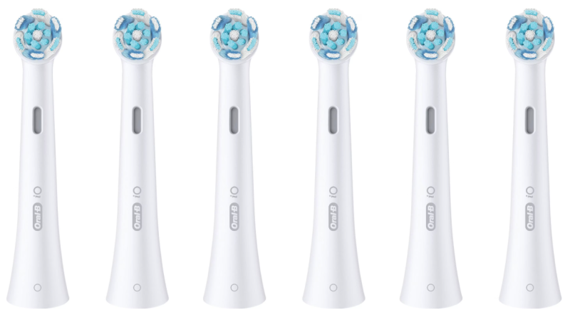 Oral-B iO Ultimate Clean x6 Toothbrush Heads, White