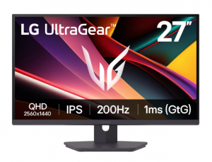 LG UltraGear 27G610A-B Monitor 27'' IPS QHD 2560x1440 1 ms 400 cd/m2 200 Hz, Black