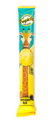Tropicks Dried pineapple roll, 27 g