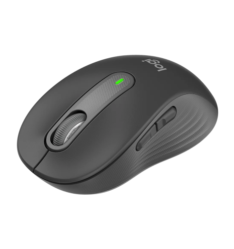 Logitech Signature M650 Wireless Mouse RF Wireless+Bluetooth Optical 4000 DPI, Graphite