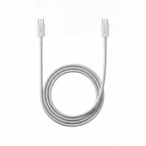 Xiaomi 3A Braided USB-C to USB-C Cable 1m, White
