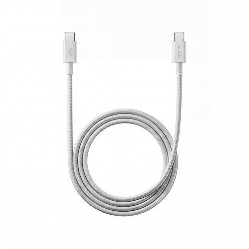 Xiaomi 3A Braided USB-C to USB-C Cable 1m, White