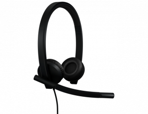 Logitech H570e Stereo MS Teams Wired Headset USB-A, Black
