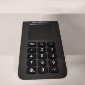 Ecost customer return Reiner SCT tanJack photo QR I Chip Tan Generator for Online Banking