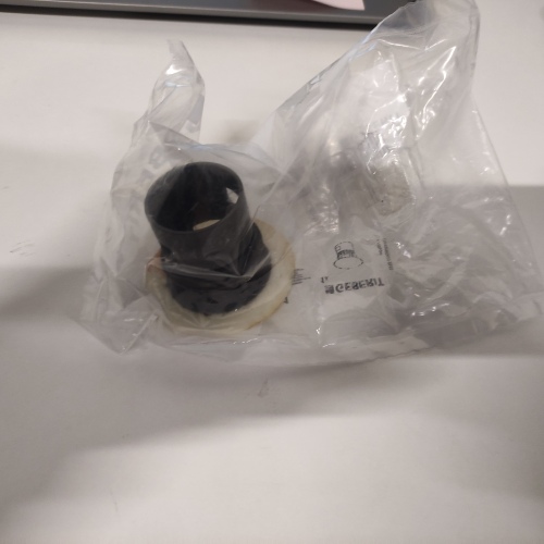 Ecost customer return Geberit Clou 241993211 Valve Cover HighGloss ChromePlated
