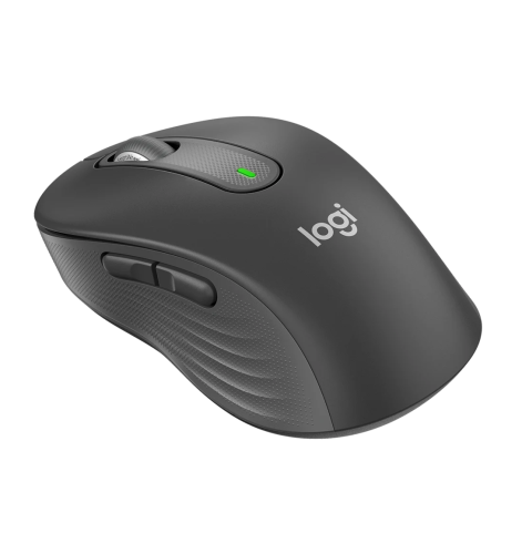 Logitech Signature M650 Wireless Mouse RF Wireless+Bluetooth Optical 4000 DPI, Graphite