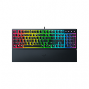 Razer Ornata V3 Wired Gaming keyboard, USB, RGB LED, US, Mecha-membrane switch, Black