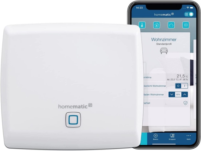 Ecost customer return Homematic IP Access Point Smart Home Gateway with free app and voice control
