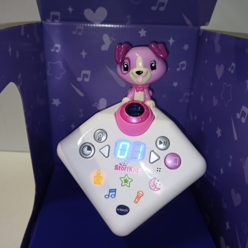 Ecost Customer Return VTech - StoriKid – My Storyteller Box, pink, story box