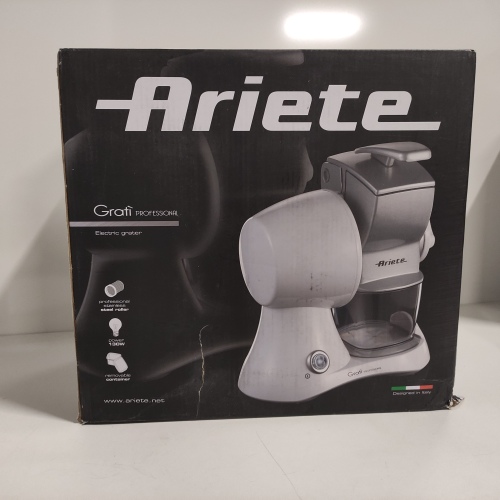 Ecost Customer Return Ariete 457 Grat Waterproof Electric Rechargeable Grater Wireless Washable