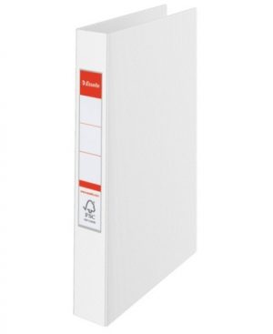 Binder Esselte, A4 / 35 mm, 2 rings, white