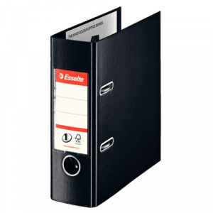 Binder Esselte No.1, A5/75 mm, 231 x 222 mm, standard, black
