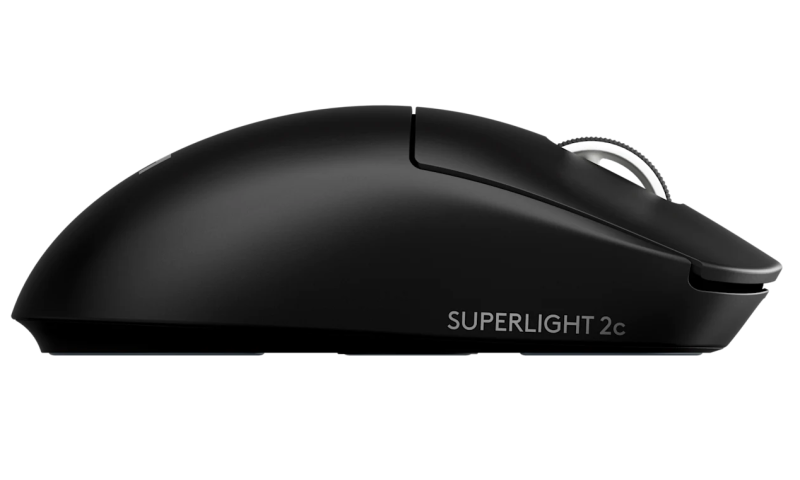 Logitech G PRO X SUPERLIGHT 2c Wireless Gaming Mouse, RF Wireless, 44000 DPI, Black