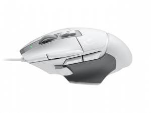 Logitech G G502 X Wired Gaming Mouse, USB Type-A, White