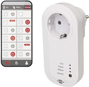 Ecost customer return Brennenstuhl connect WiFi outlet WA 3000 (smart WiFi outlet compatible with Al