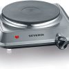 Ecost Customer Return Severin hotplate, mass hob (1x Ø 18 cm), stepless temperature setting, DK 1