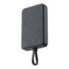 Xiaomi 33W Magnetic Power Bank 10000mAh, Integrated Cable, Gray