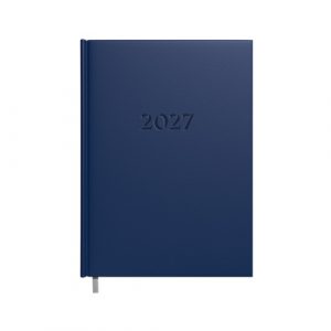 Planning notebook calendar 2027 A5 Dark Blue