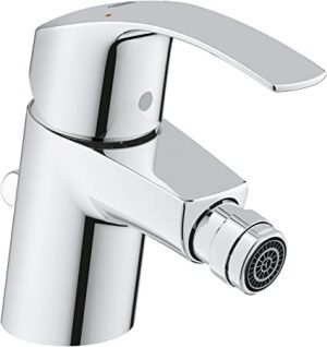 Ecost customer return GROHE 32929002 Eurosmart Bidet Tap with PopUp Waste Set