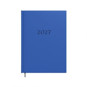 Planning notebook calendar 2027 A5 blue