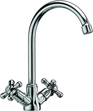 Ecost customer return DP bath GCC005 Almendro Series Sink Mixer Tap Chrome / Silver