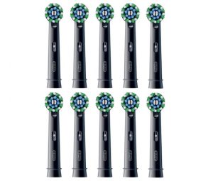 Uqp2xNbOLVNjDUqVSeMJ4Z7zONVUI640v8an9VdS Oral-B Pro Cross Action x10 Toothbrush heads, Black