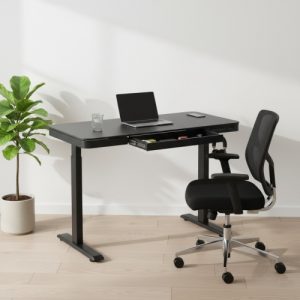 Adjustable Height Table Up Up Balder II Black