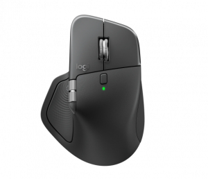 Logitech MX Master 4 for Business Wireless Mouse RF Wireless + Bluetooth, 8000 DPI, Graphite