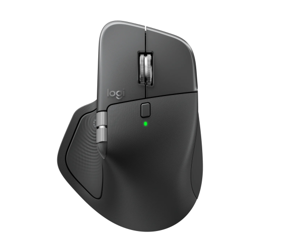 Logitech MX Master 4 for Business Wireless Mouse RF Wireless + Bluetooth, 8000 DPI, Graphite