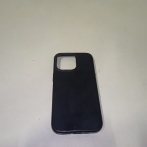 Ecost Customer Return Apple iPhone 14 Pro leather case with Magsafe Midnight
