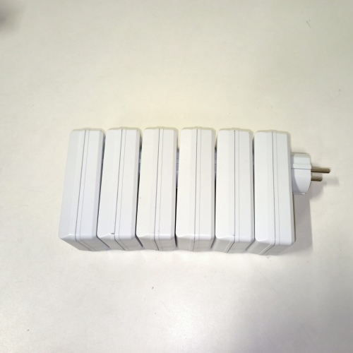 Ecost customer return mumbi Radio Plug Sockets Set Including 6 x Radio Plug Sockets and 2 x/Wireless