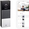 Ecost customer return Netatmo NDBDE Smart Video Doorbell with Camera, WiFi, 2Way Audio, Personal Det