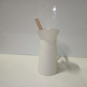 WeAxvuS67ySwmwtV8klob2AYNtYiIy3RxWFFozlm Ecost customer return Gelco 3467937089824 'Orsay Toilet Brush Holder Metal and Wood Ivory