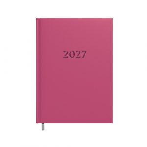 Planning notebook calendar 2027 A5 Raspberry Red