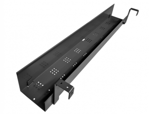 Cable management tray, 1100x120x115mm, Black