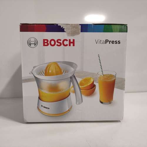Ecost customer return Bosch VitaPress MCP3500N, spremiagrumi a cono universale per frutta piccola e