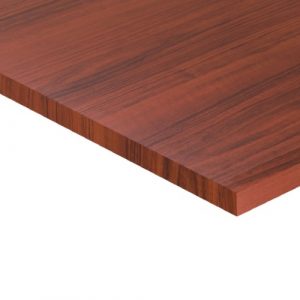 Ecost Customer Return, Laminated particle board desk Up Up, dark walnut 1200x750mm