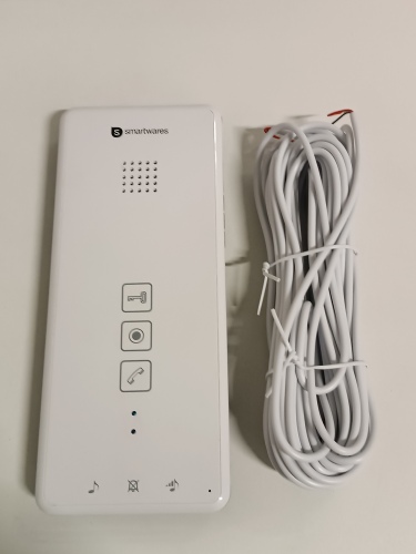 Ecost customer return Smartwares DIC21102 Indoor Intercom 2Way Communication Easy 2Wire Installatio