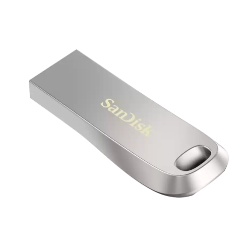 SanDisk Ultra Luxe USB Flash Drive 256GB, USB 3.2 Gen 1, Silver
