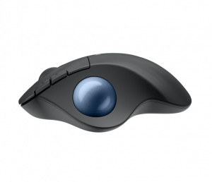 Logitech ERGO M575 Wireless Trackball for Business Wireless Mouse RF Wireless+BT, 2000 DPI, Graphite
