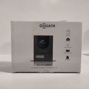 Ecost customer return Goliath IP | SurfaceMounted | Video Door Intercom | 2MP | Anthracite Door Stat